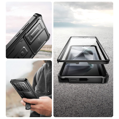 Etui SAMSUNG GALAXY S24 ULTRA Tech-Protect Kevlar Cam+ czarne