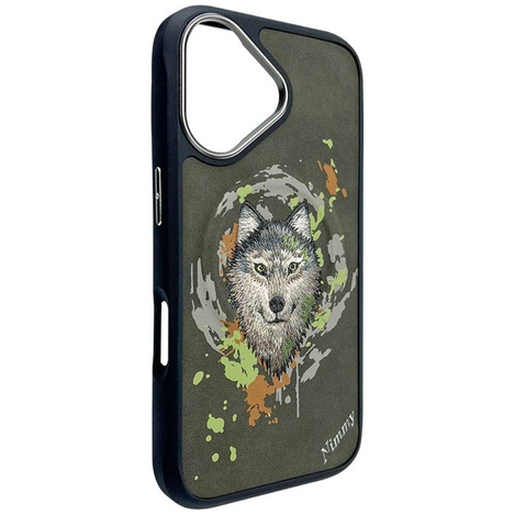 Etui Nimmy Wilk MagSafe do iPhone 16      ciemnoszary