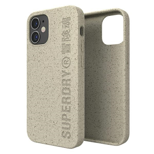 SuperDry Snap iPhone 12 mini Compostable Case sand / sand 42623