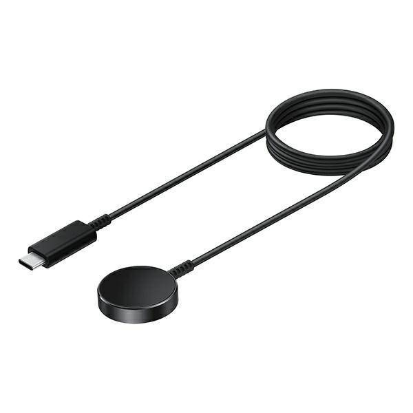 Samsung szybka ładowarka bezprzewodowa do smartwatchy Samsung Galaxy Watch 3 / 4 / 5, Galaxy Active / Active 2 czarna (EP-OR900BBEGWW)