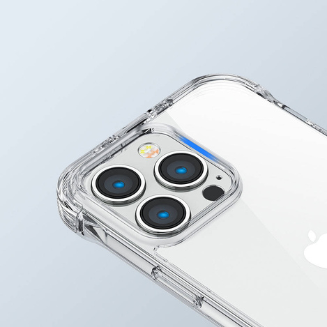 Joyroom Defender Series Case Cover für iPhone 14 Armored Hook Cover Stand Clear (JR-14H1)