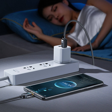 Joyroom USB C - USB C 100W Kabel für schnelles Aufladen und Datenübertragung 1,2 m schwarz (S-CC100A4)