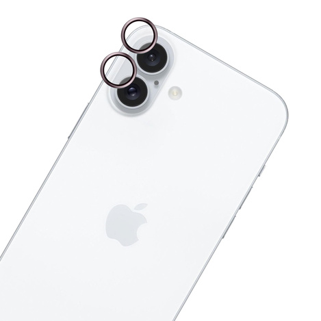 Apple iPhone 16/16 Plus - HARDY Lens Protection Pro Pink