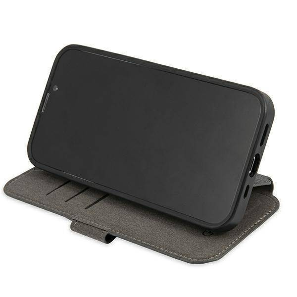 Guess GUBKP13S4GDGR iPhone 13 mini 5,4 &quot;gray / gray book 4G Stripe