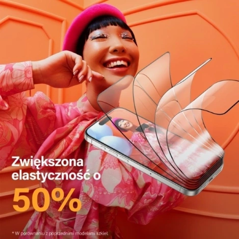 Szkło PanzerGlass Re:fresh Glass na iPhone 15 Pro Max z pozycjonerem