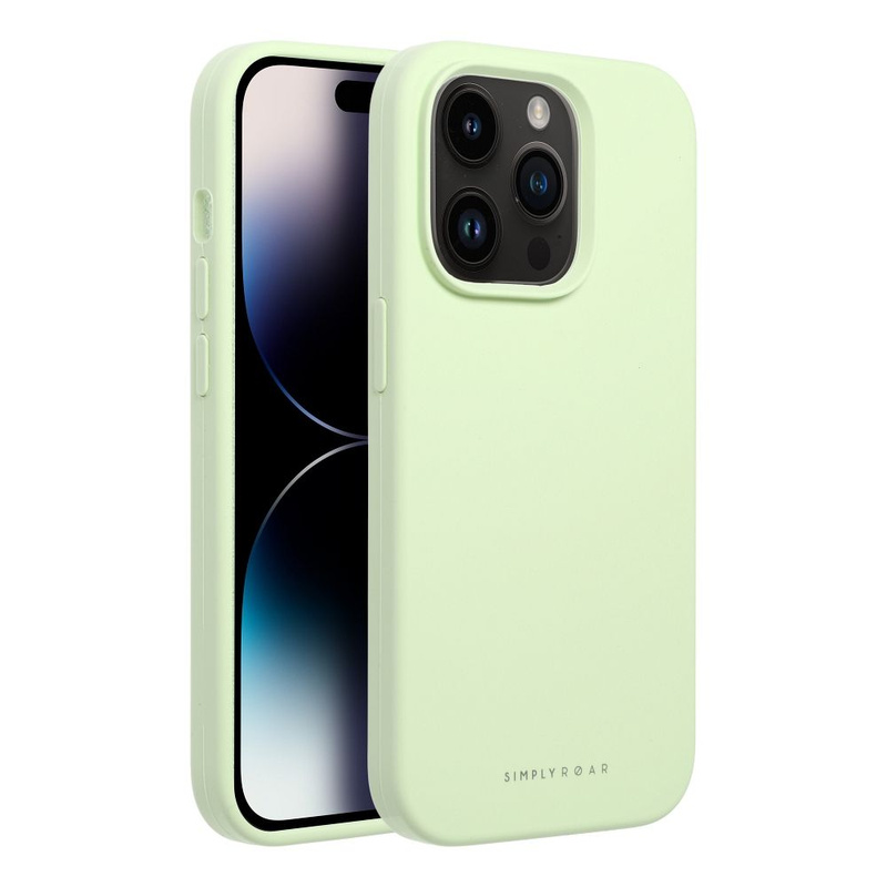 Futerał Roar Cloud-Skin - do iPhone 16 Plus Jasnozielony
