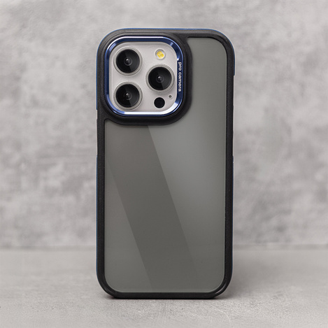 Nakładka Crystal Black do Samsung Galaxy M15 5G niebieska