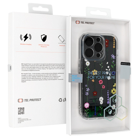 Tel Protect Flower do Iphone 13 Pro wzór 4
