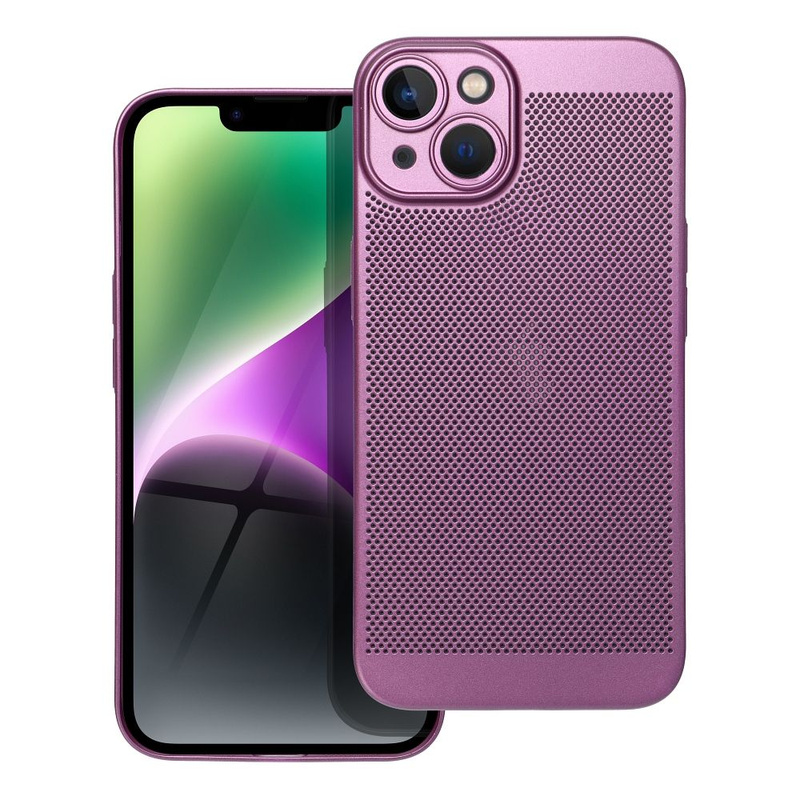 Futerał BREEZY do IPHONE 14 fioletowy