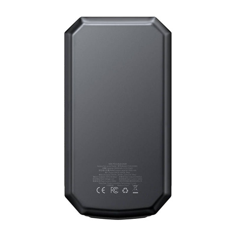 Baseus power bank Power Starter Jump Starter urządzenie rozruchowe booster 2000mAh 12V (2000A / 1000A) + kable krokodylki czarny (CGNL020001)