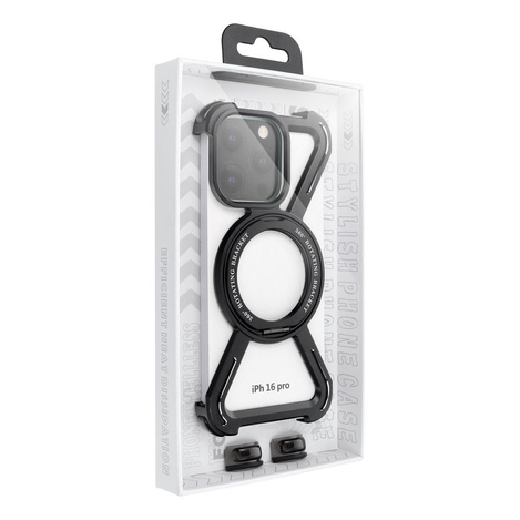 Futerał TITANIUM Escort do IPHONE 15 PRO MAX czarny