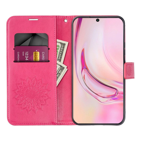 Kabura MEZZO Book do SAMSUNG A56 5G mandala magenta