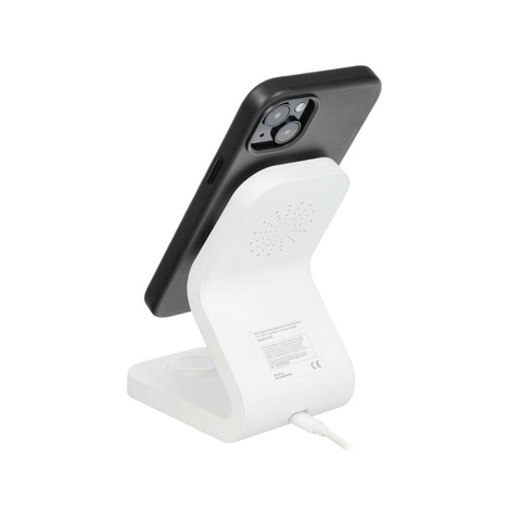 Leather Mag Cover kompatybilne z MagSafe do IPHONE 15 PLUS czarny