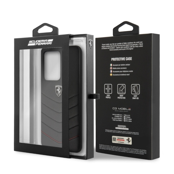 Ferrari Hardcase FEHQUHCS69BK S20 Ultra G988 czarny/black Heritage
