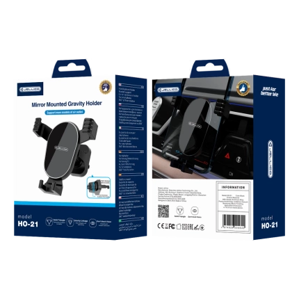 JELLICO car holder gravity HO-21 Black