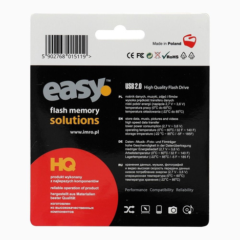 Imro pendrive 32GB USB 2.0 Easy czarny