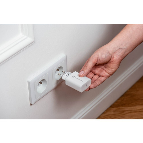 Forcell Ładowarka Sieciowa ze złączem USB typ C i kablem lightning - 3A 20W z funkcją ładowania PD i QC 4.0