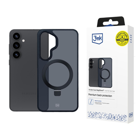 Samsung Galaxy S25 - 3mk Smoke Case Mag&Stand