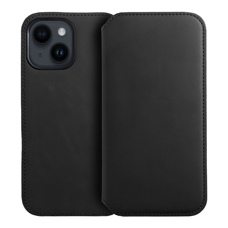 Kabura DUAL POCKET Book do SAMSUNG S25 czarny