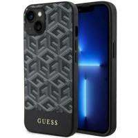Guess GUHMP14MHGCFSEK iPhone 14 Plus 6,7" schwarz/schwarz Hartschalenkoffer GCube Stripes MagSafe