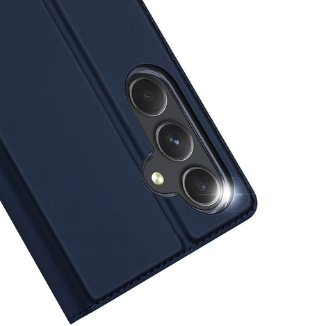 Etui Dux Ducis Skin Pro do Samsung S24+ z klapką - niebieskie