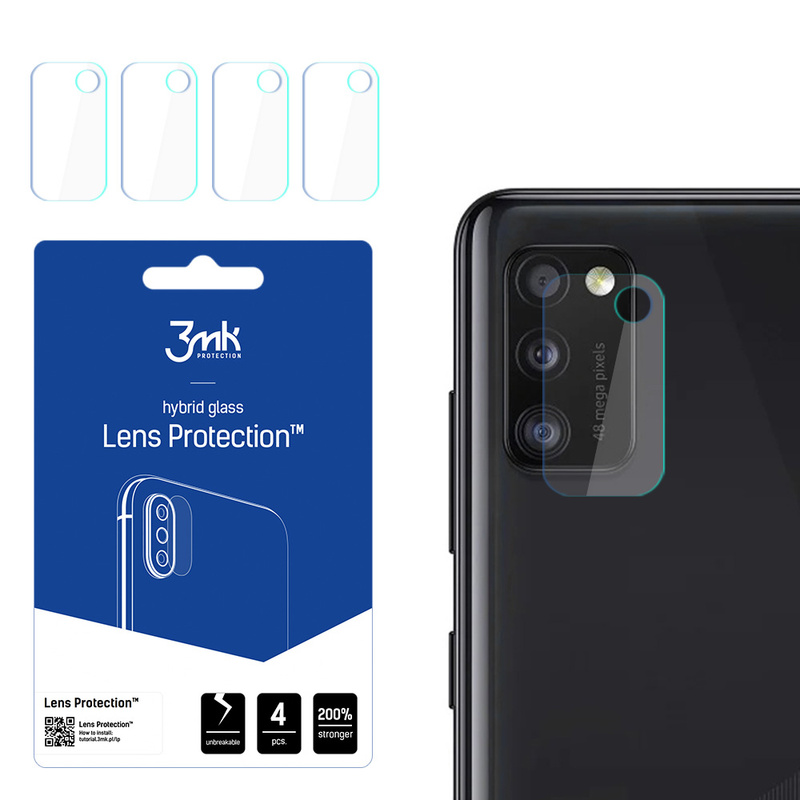 3MK Lens Protect Sam A415 A41 Ochrona na obiektyw aparatu 4szt