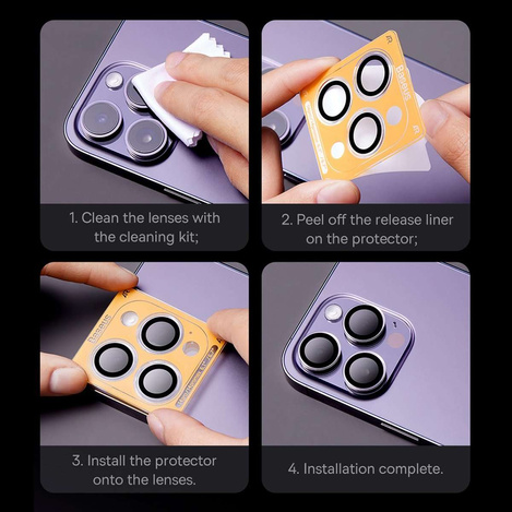 Camera Glass for iPhone 13 Pro Max / 13 Pro Baseus Camera Glass