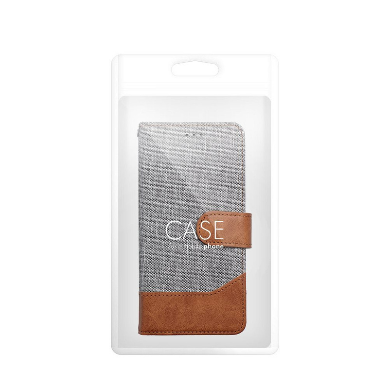 Kabura JEANS Book do IPHONE 16 Pro szary