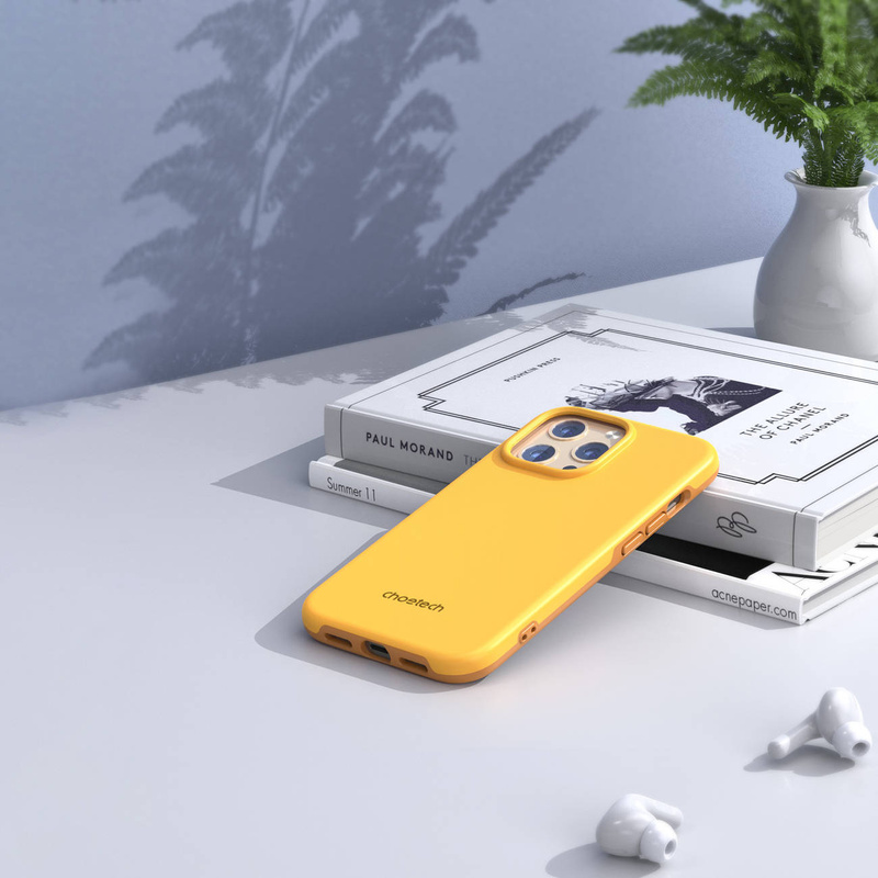 Choetech case iPhone 13 Pro Max Orange (PC0114-MFM-YE)