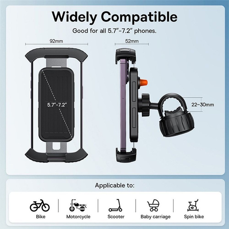 Baseus QuickGo phone holder - black