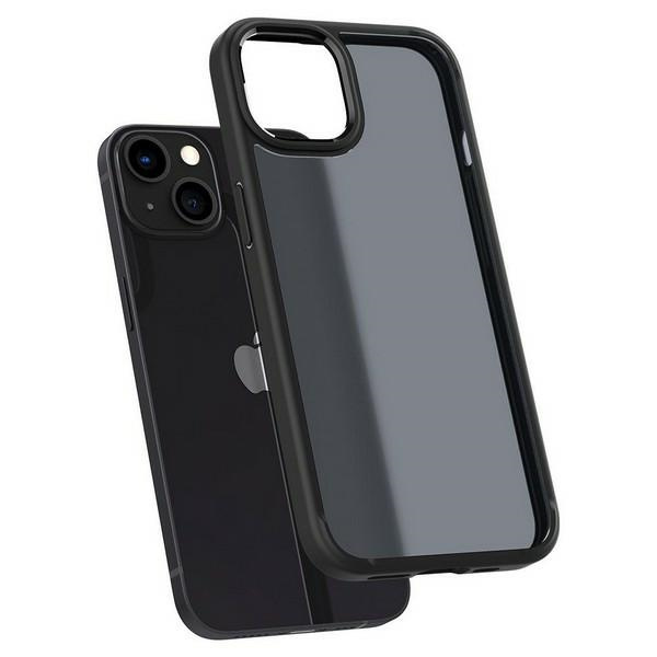 SPIGEN ULTRA HYBRID IPHONE 13 MATTE FROST BLACK