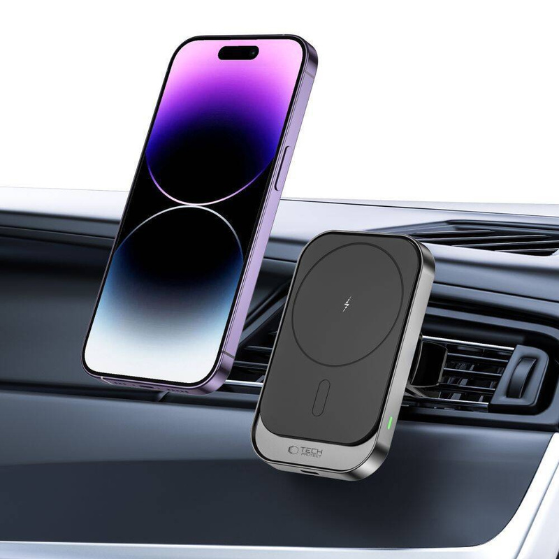 TECH-PROTECT CW19 MAGNETIC MAGSAFE VENT CAR MOUNT BLACK