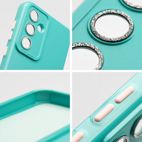 Futerał PASTEL SHINE do SAMSUNG A25 zielony