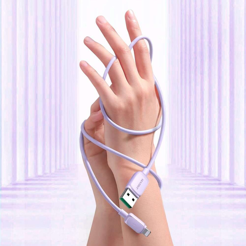 Lightning - USB 2,4A-Kabel 1,2 m Joyroom S-AL012A14 - lila