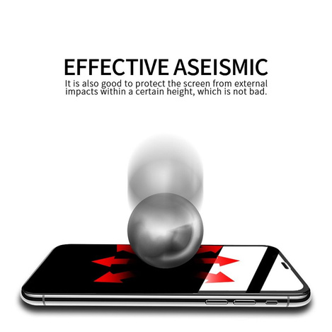 Szkło hartowane X-ONE Full Cover Extra Strong Crystal Clear - do iPhone 16 Pro Max (full glue) czarny
