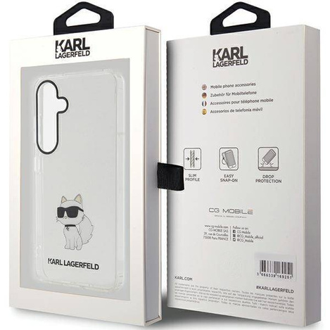 Karl Lagerfeld KLHCS24MHNCHTCT S24+ S926 transparent hardcase IML Choupette