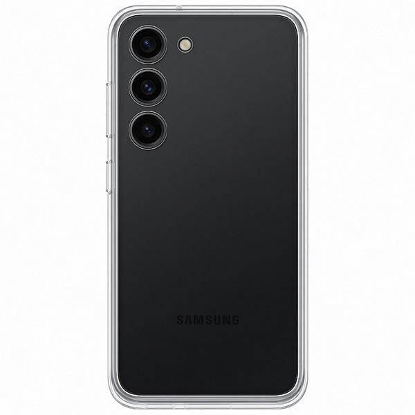 Samsung Frame Cover etui Samsung Galaxy S23 pokrowiec z wymiennymi pleckami czarne (EF-MS911CBEGWW)