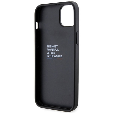 Case BMW BMHCP14S22GSLK iPhone 14 6.1&quot; black/black hardcase Grip Hot Stamp