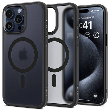 Spigen Ultra Hybrid MAG iPhone 16 Pro MagSafe frost black ACS08134