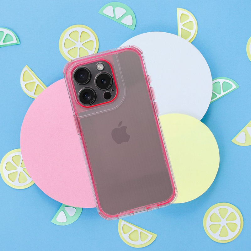 Futerał MATRIX CLEAR do IPHONE 11 pudrowy róż