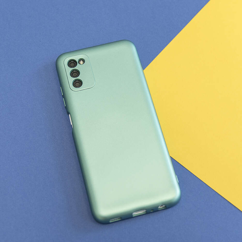 Nakładka Metallic do Samsung Galaxy A14 4G / A14 5G zielona