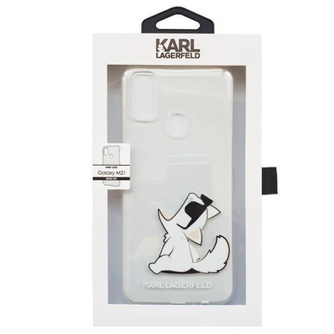 Karl Lagerfeld KLHCM21CFNRC M21 M215 hardcase transparent Choupette Fun