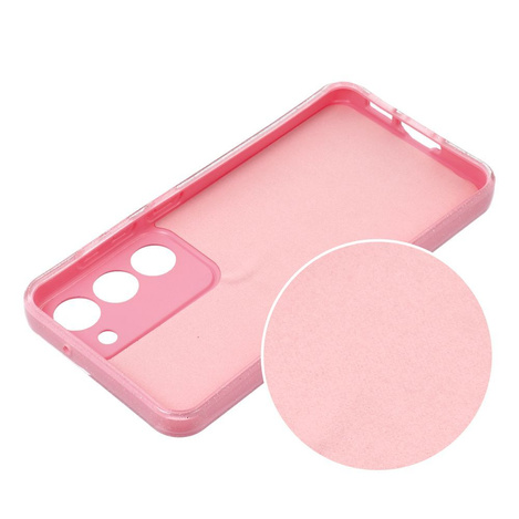Futerał CLEAR CASE 2mm BLINK do SAMSUNG A14 5G / A14 4G różowy