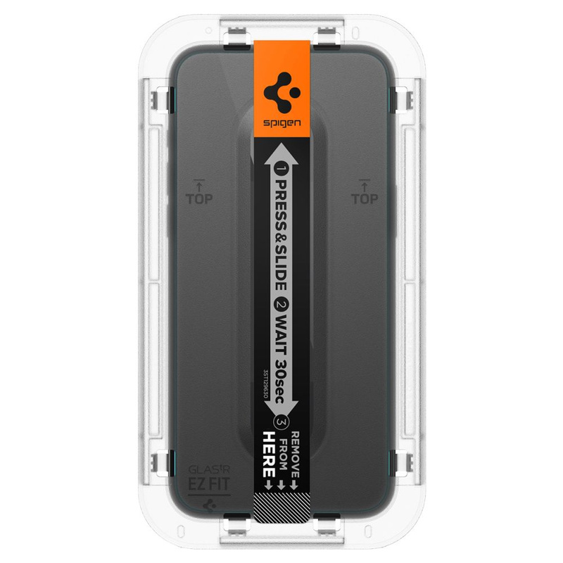 GEHÄRTETES GLAS Spigen GLAS.TR „EZ FIT“ IPHONE 15 PRO KLAR