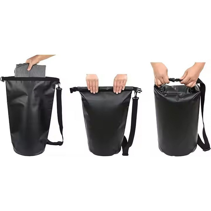 Wodoodporna torba typu Bucket 20L czarna