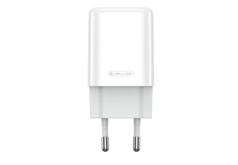 JELLICO ładowarka sieciowa EU02 2.4A 12W 2xUSB Biały