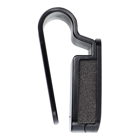 Uchwyt na okulary na daszek przeciwsłoneczny czarny