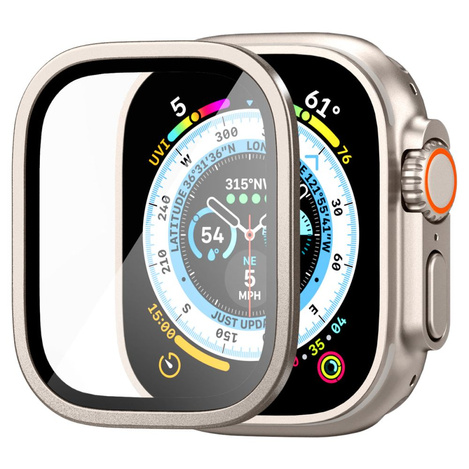 GEHÄRTETES GLAS Spigen GLAS.TR SLIM PRO Apple Watch ULTRA (49 MM) TITAN