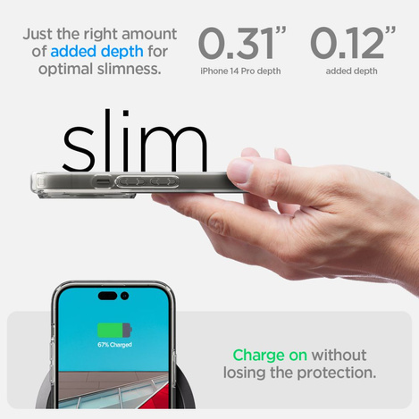 Spigen ULTRA HYBRID IPHONE 14 PRO KRISTALLKLAR
