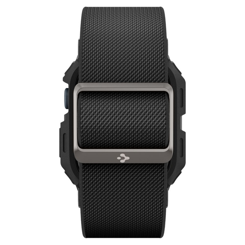 Spigen Lite Fit PRO Apple Watch 4/5/6/7/ 8/9/SE 44/45mm czarny/matte black ACS07103